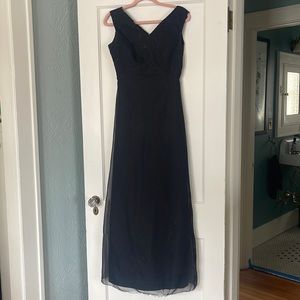 Black sheath formal dress
